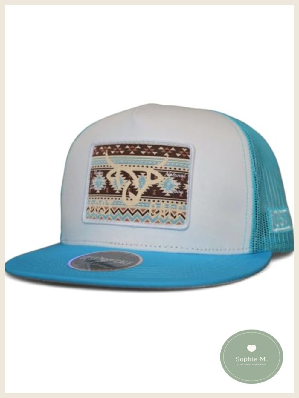 Lost Calf Logo Patch Baseball Cap Snapback One Size XL